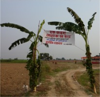  Kanpur 9 octobre 2011, inauguration de la nouvelle Apna Ghar (« notre maison ») (Mala India )