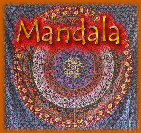  Mandala coton