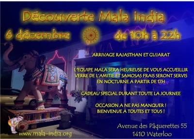  Nocturne chez Mala India ce 6 décembre 2019 (Mala India )