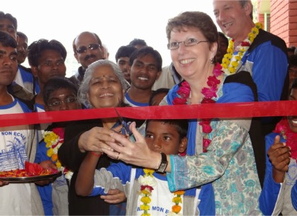  DIMANCHE 23 FEVRIER, L'INAUGURATION DE APNA GHAR (Mala India )