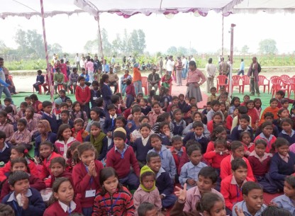  DIMANCHE 23 FEVRIER, L'INAUGURATION DE APNA GHAR (Mala India )