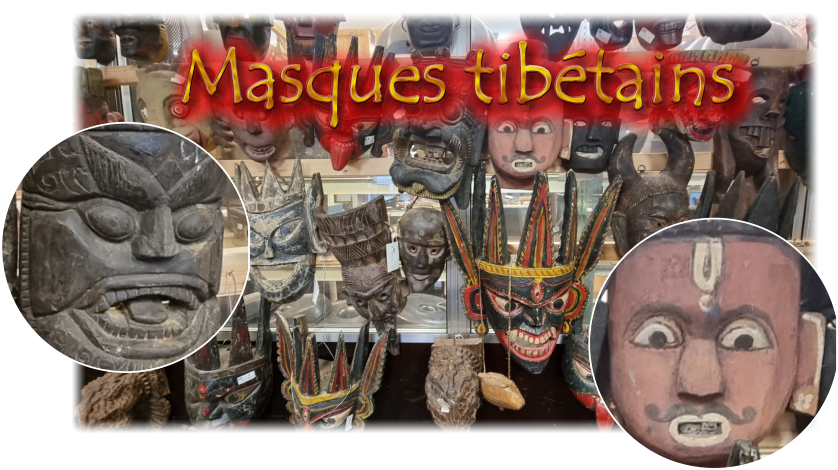  Masques tibétains 