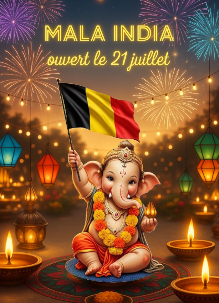  🇧🇪Ce lundi,  jour de La Fête Nationale, nous serons ouverts 